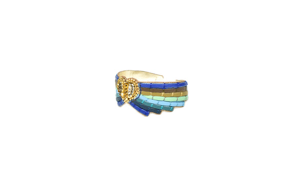 Blue Gradiant Angel Bangle