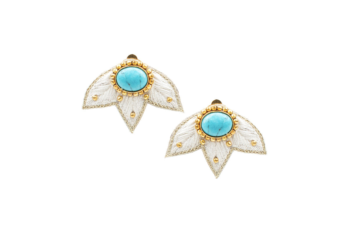 Off White Braz Clip Earrings
