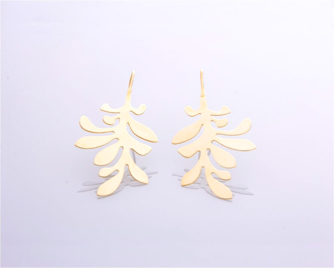 Maria Leaf Earrings
