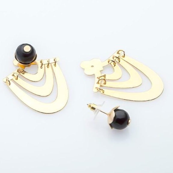 Cleopatra 2 in 1 Earrings