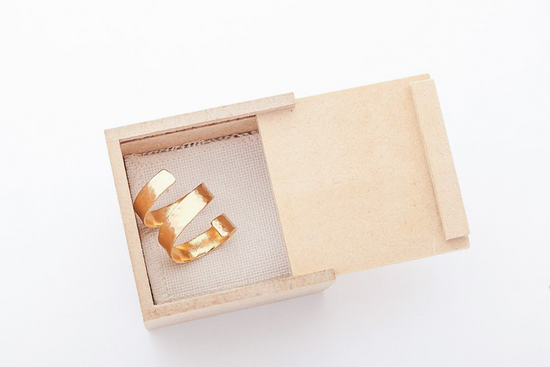 Swirl Gold Ring