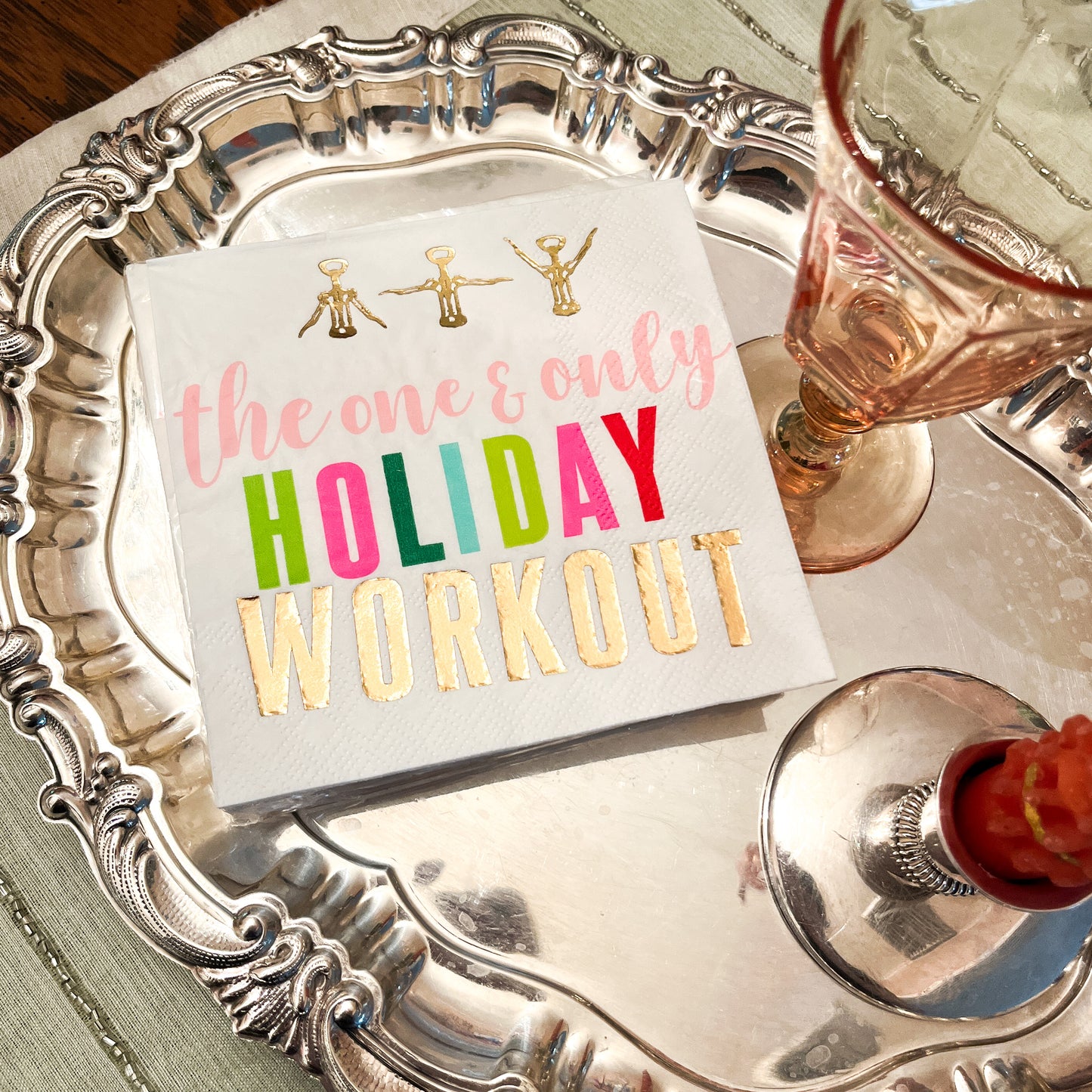Christmas Cocktail Napkins