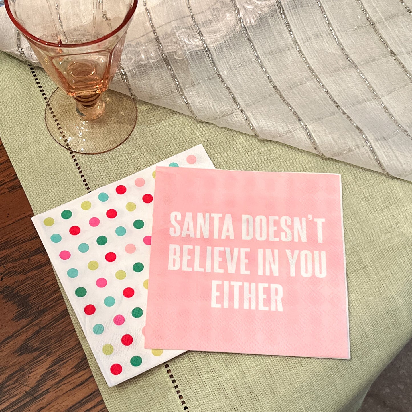Christmas Cocktail Napkins