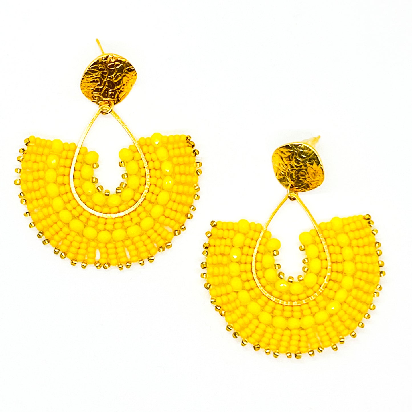 Load image into Gallery viewer, Antonia Yellow Earrings
