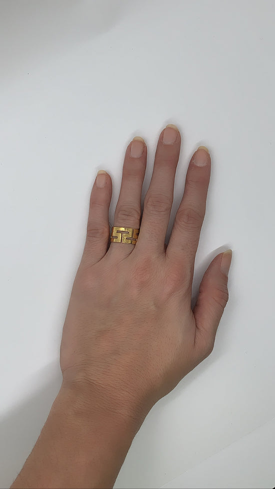 Architecture Gold Ring