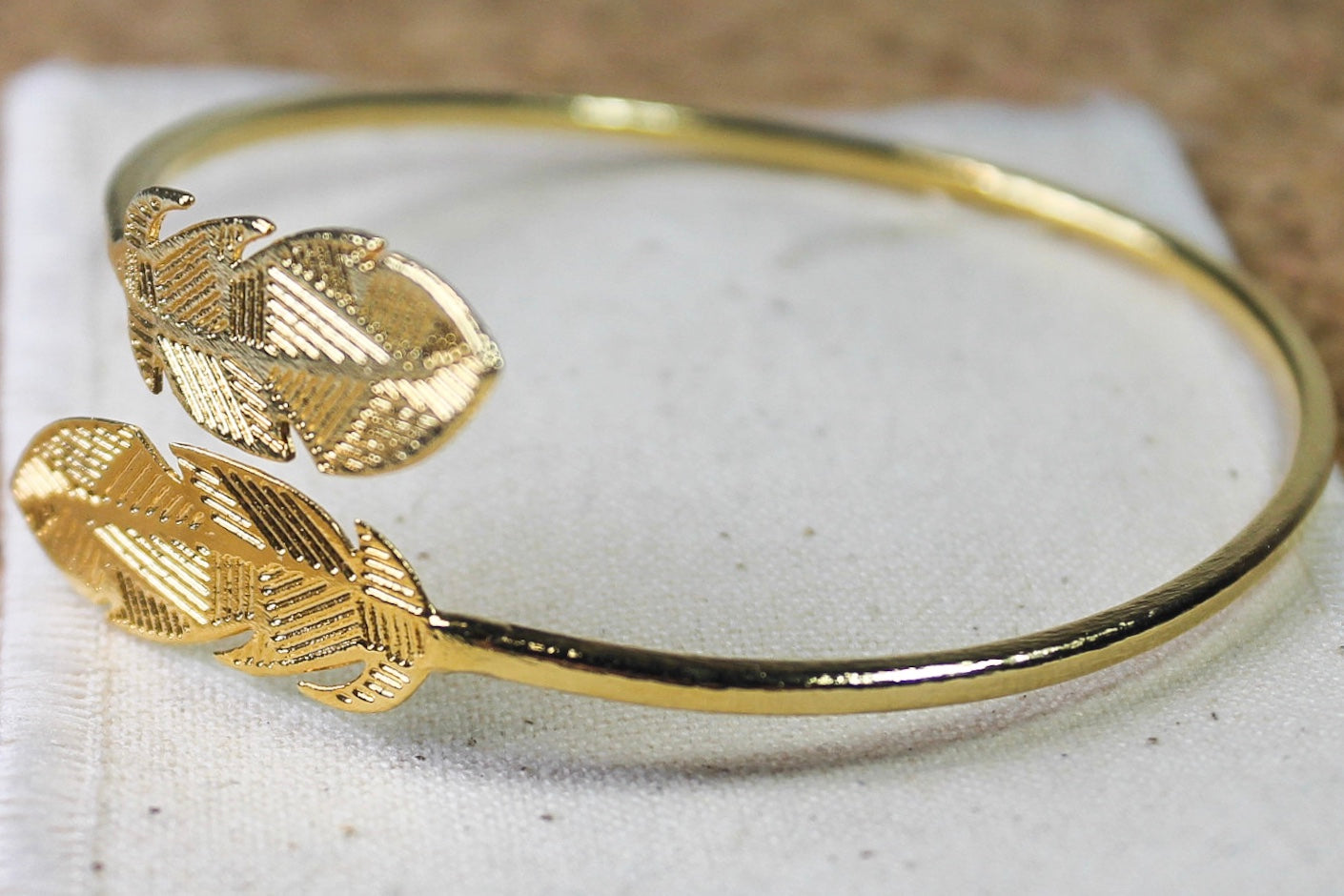 Two Small Feathers Bracelet