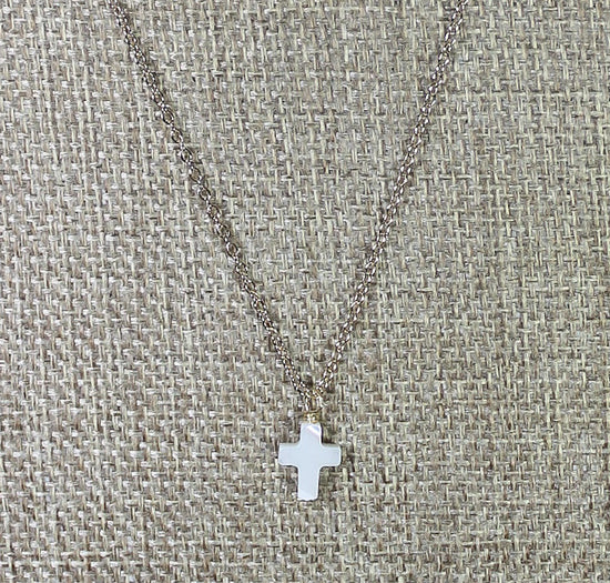 Fe Crucifix Necklace