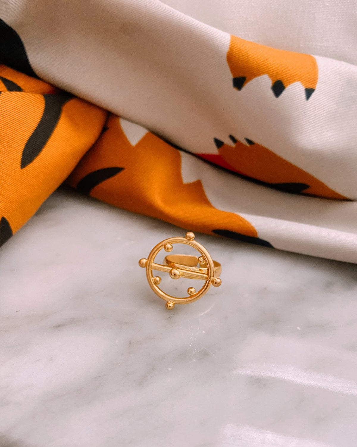 Cassandra Adjustable Gold Ring