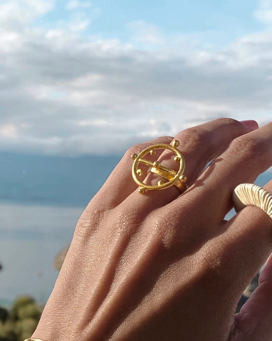 Cassandra Adjustable Gold Ring