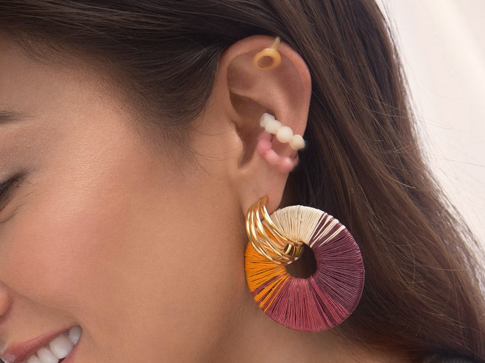 Elara Hoops 2-in-1 Earrings
