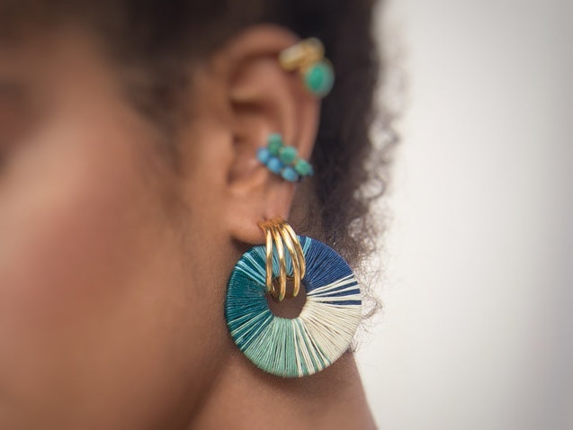 Elara Hoops 2-in-1 Earrings