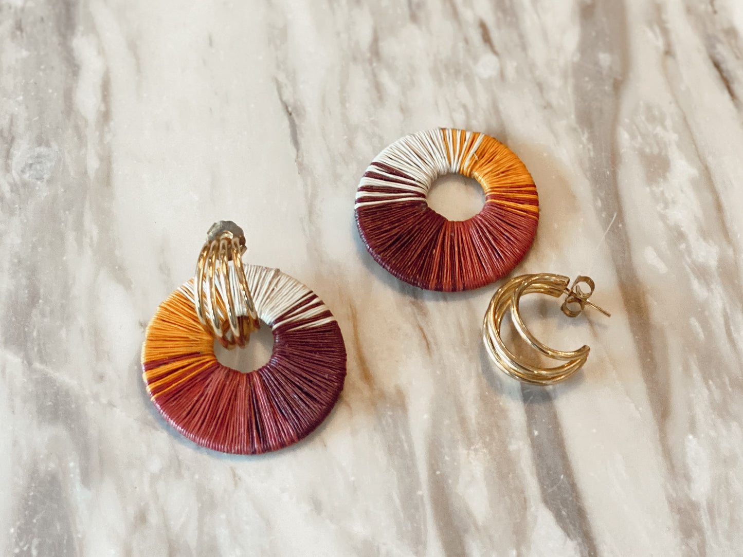 Elara Hoops 2-in-1 Earrings