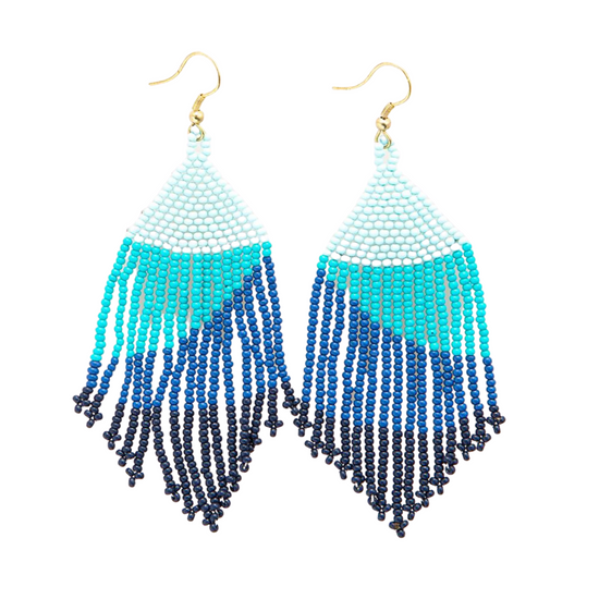 Gianna Ombre Fringe Earrings