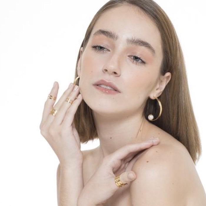 Architecture Gold Ring