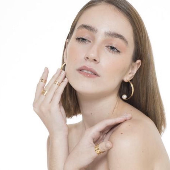 Architecture Gold Ring