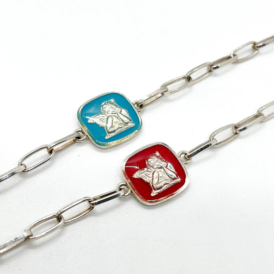 Load image into Gallery viewer, 925 Silver Angel Bracelet
