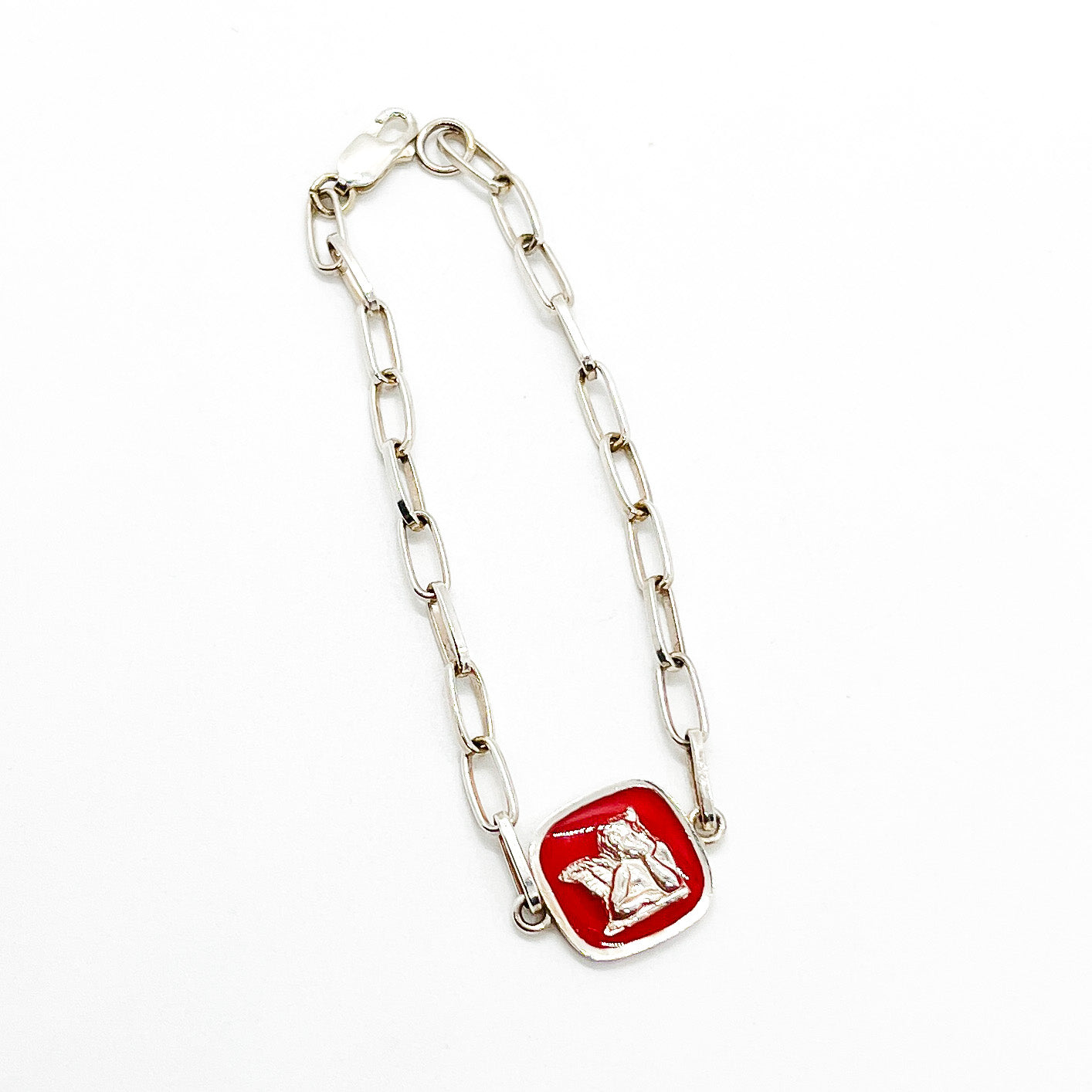 925 Silver Angel Bracelet