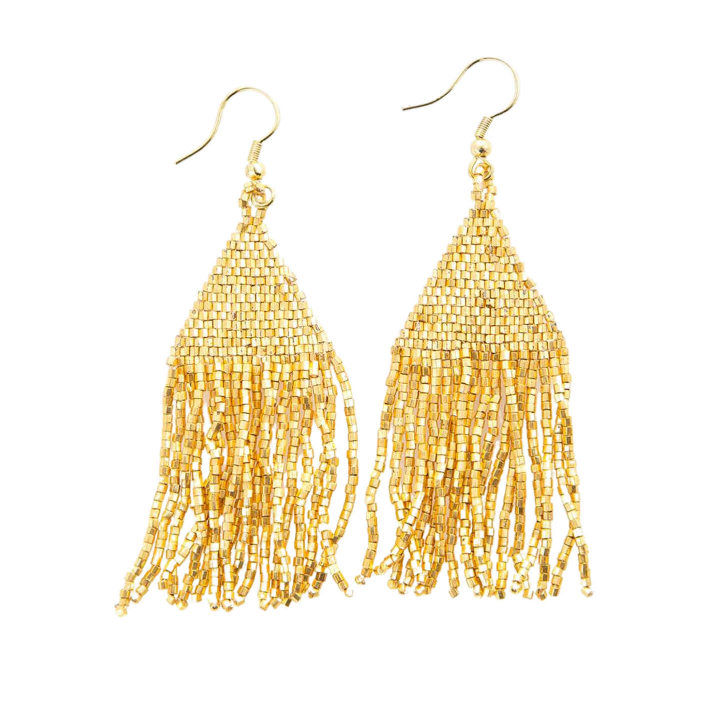 Load image into Gallery viewer, Sai Luxe Fringe Earrings
