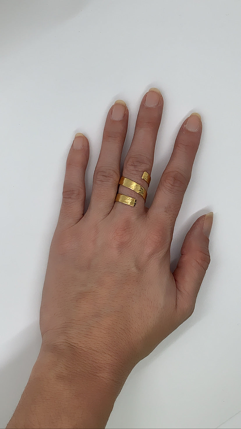 Swirl Gold Ring