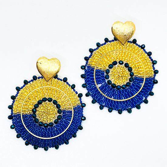 Load image into Gallery viewer, Valentina Heart Earrings
