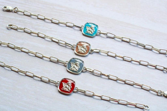 925 Silver Angel Bracelet