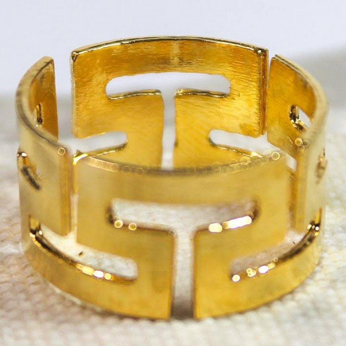 Architecture Gold Ring