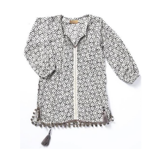 Kids Bekasi Flower Kaftan