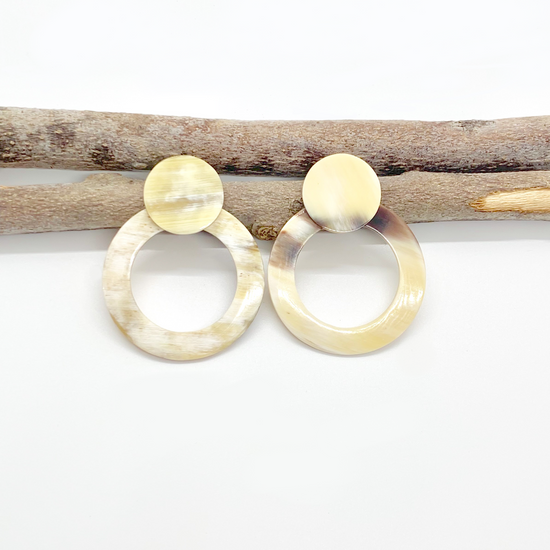 Pleiku Double Circle Earrings