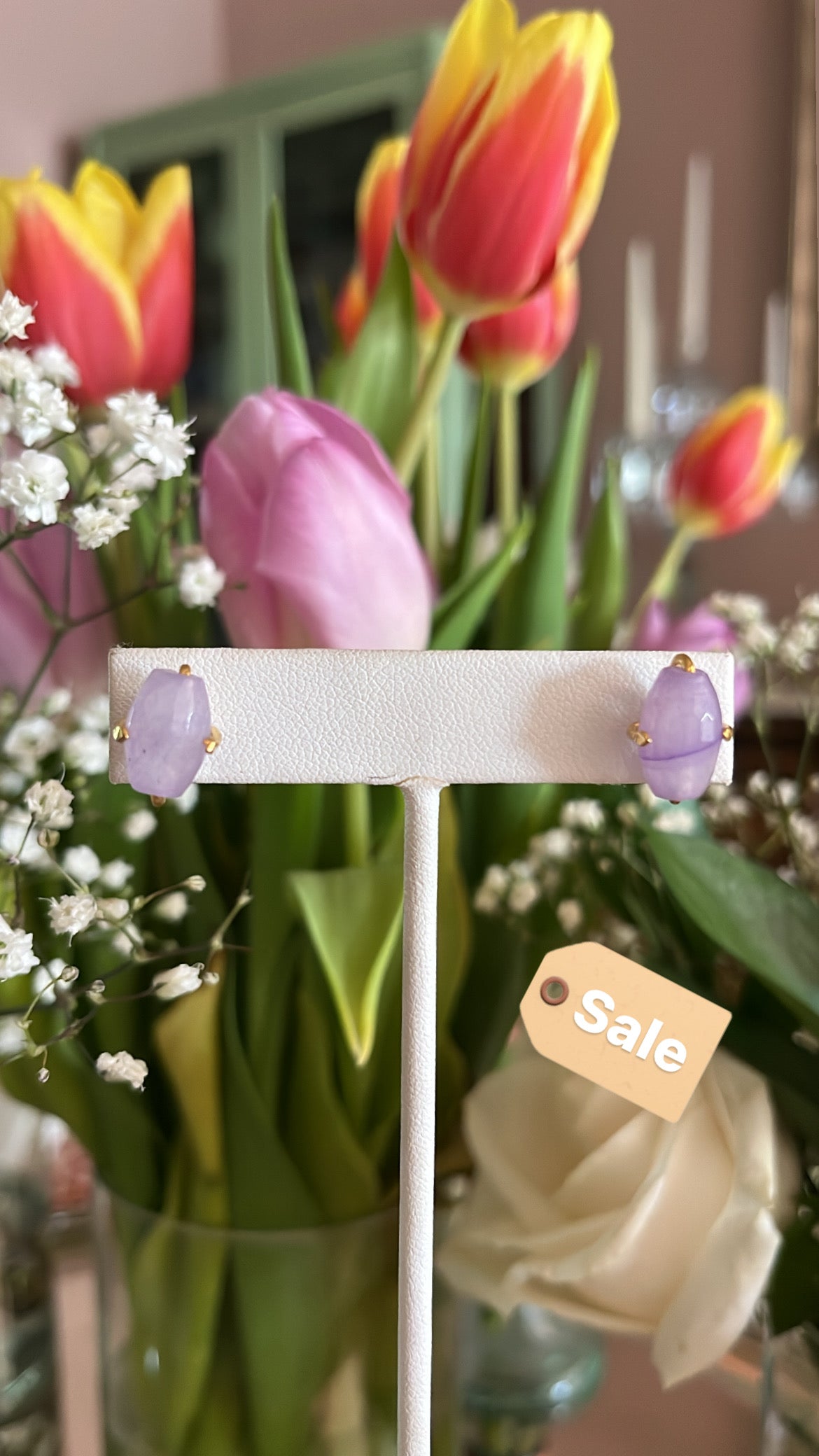 Heather Stud Earrings