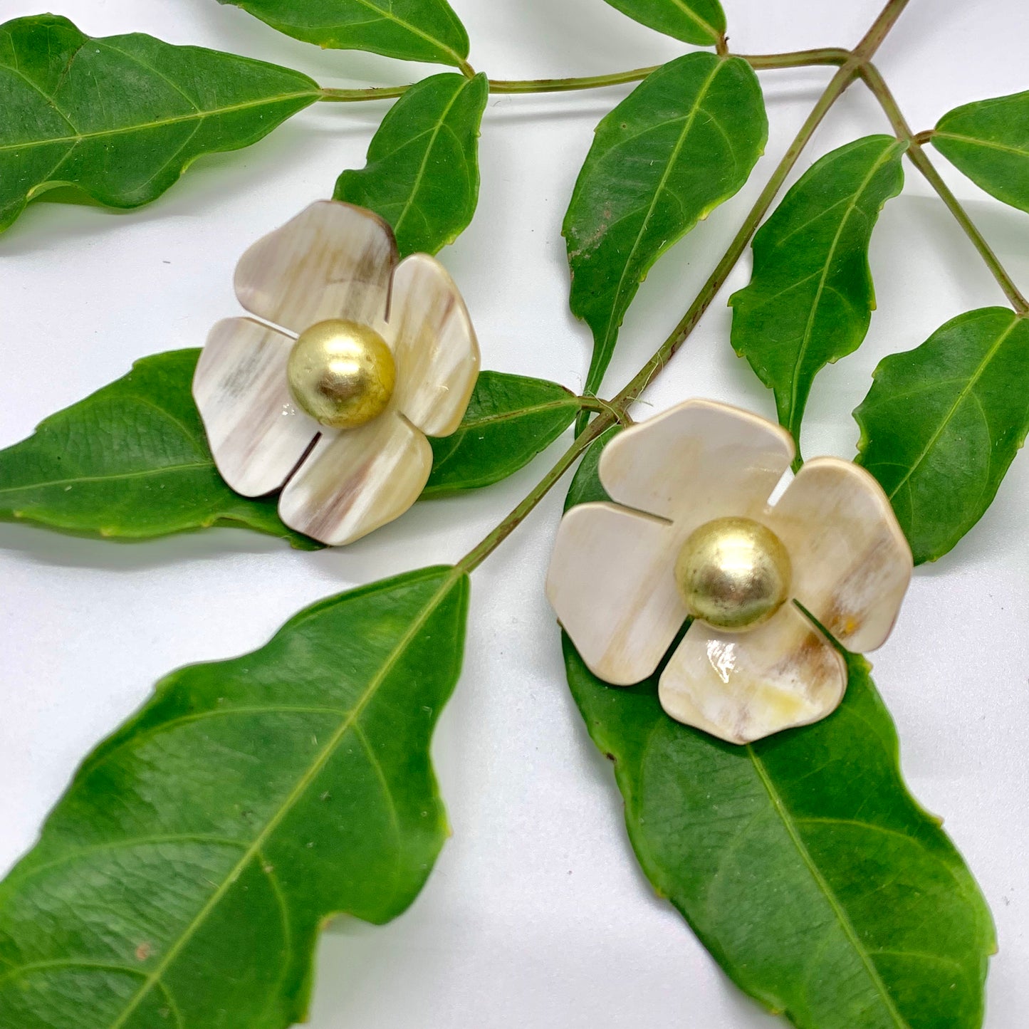 Ho Chi Minh Flower Earrings