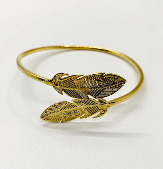 Cargar imagen en el visor de la galería, Two Small Feathers Bracelet
