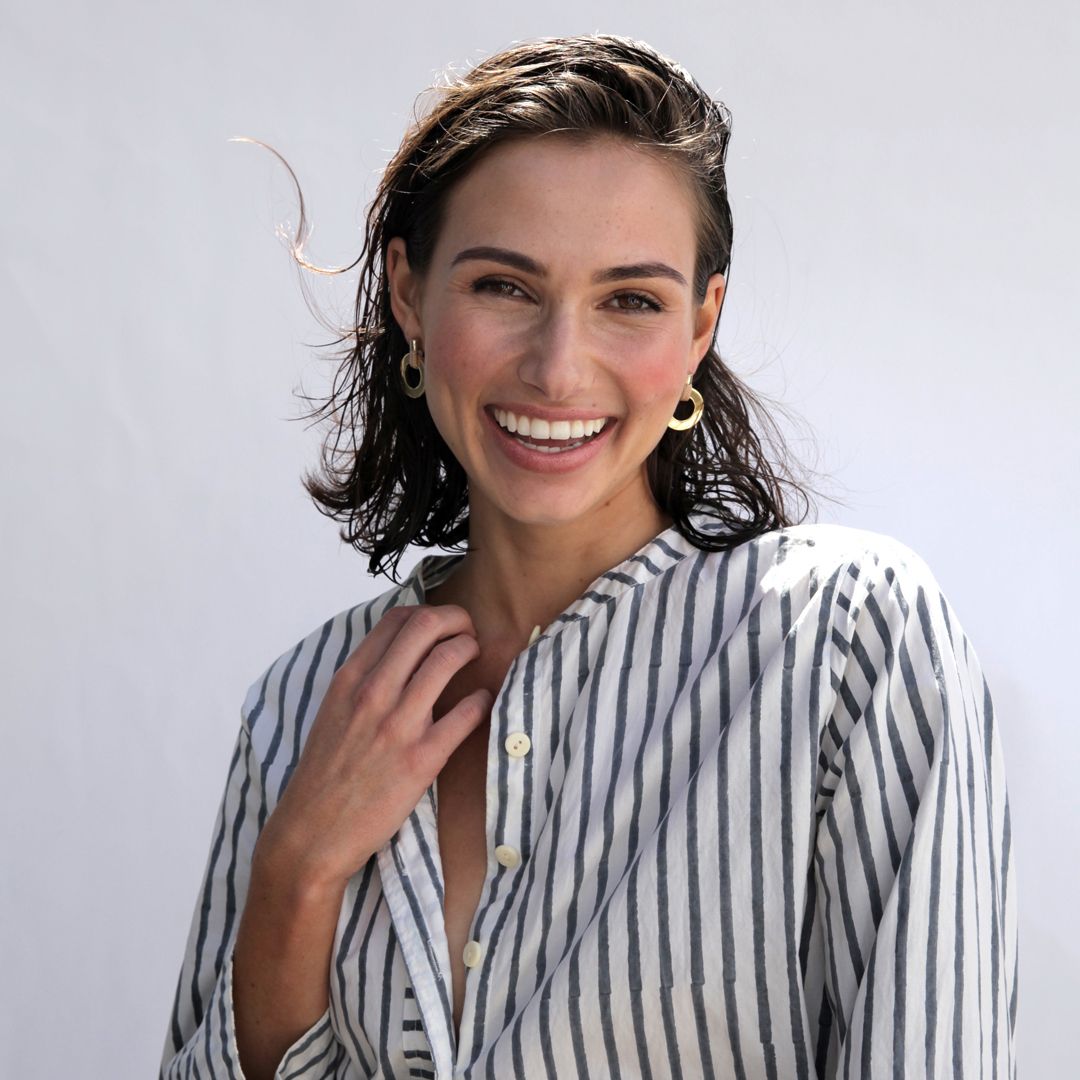 Noor Beige Earrings
