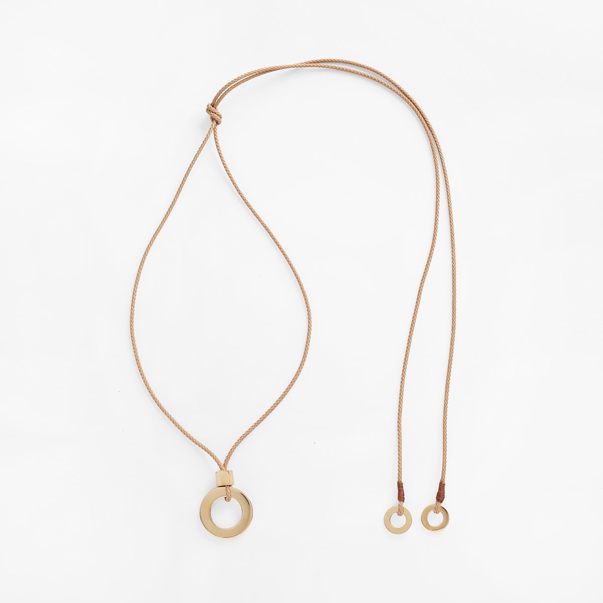 Noor Pendant Honey Necklace